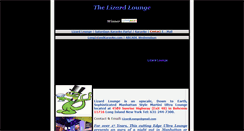 Desktop Screenshot of lizardloungeli.com